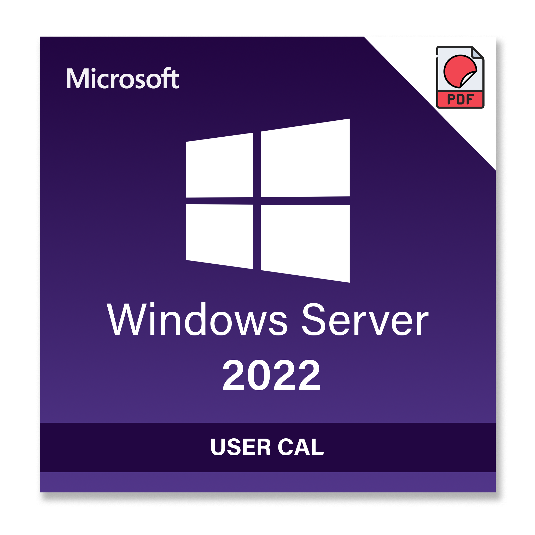 CAL Utilisateurs (USER CAL) pour Windows Server 2022
