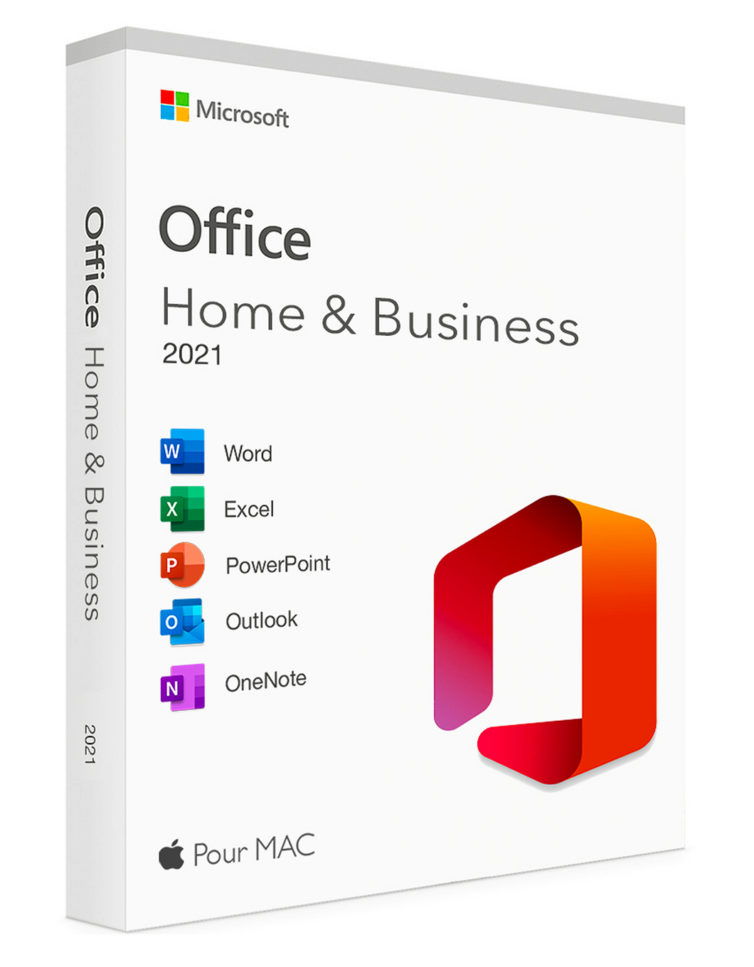 Microsoft Office 2021 Famille et Petite Entreprise, MAC